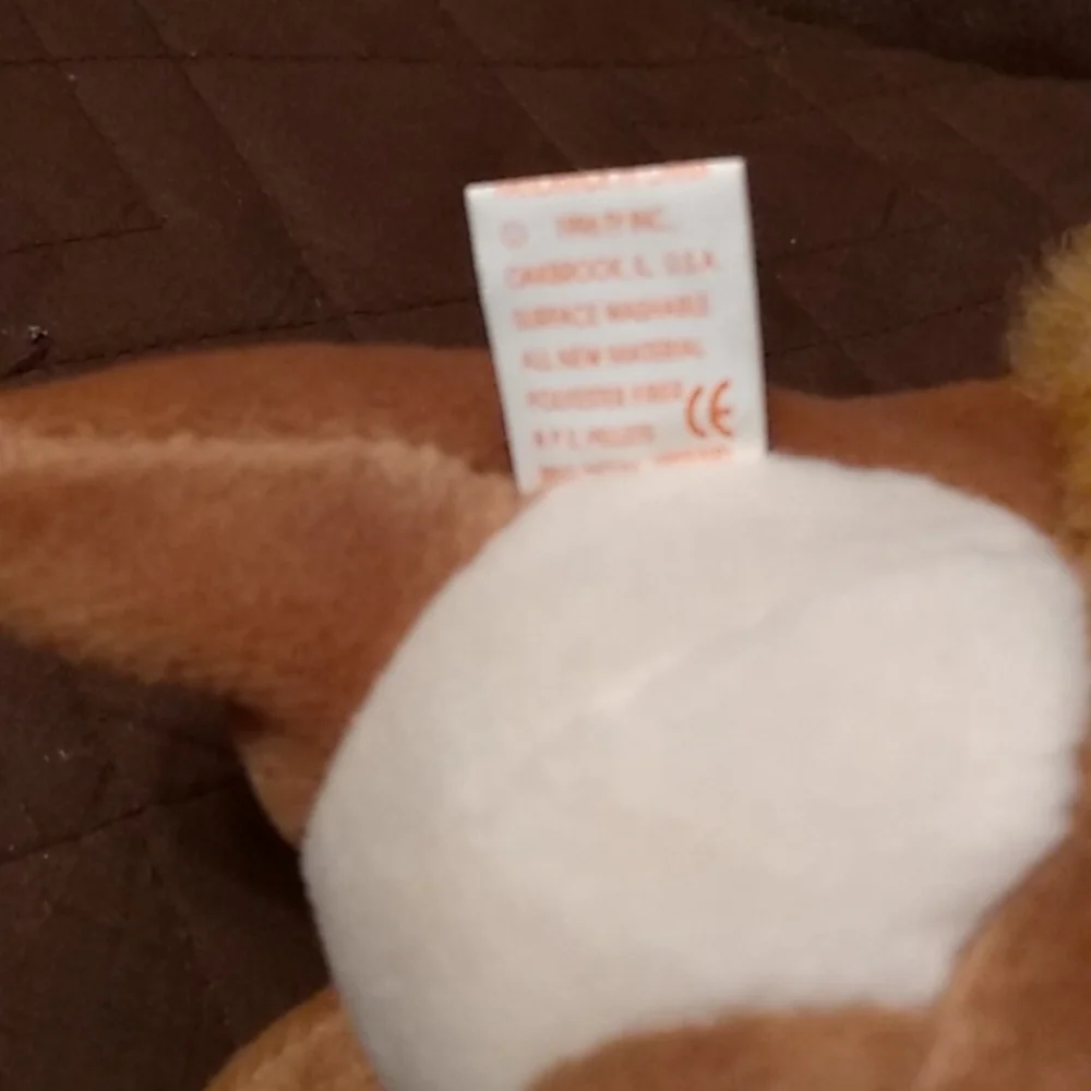 RARE! Nuts the squirrel retired beanie baby in Mint condition - Picture 4 of 5